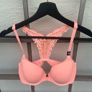 VICTORIA’S SECRET BBV PINK Lined DEMI Bra - 32DD